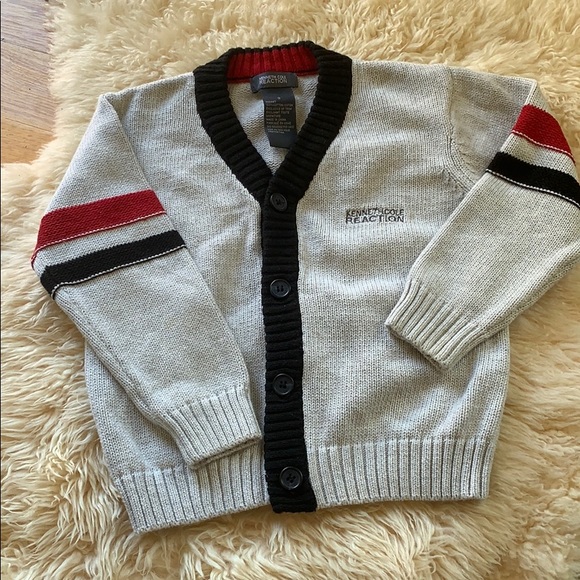 Kids Kenneth Cole Reaction Cardigan Sweater - Picture 1 of 5